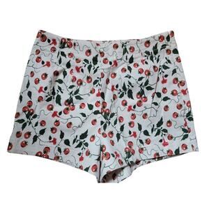 NWOT Maeve Antropologhie Tomato Garden Shorts 4 6 (10)